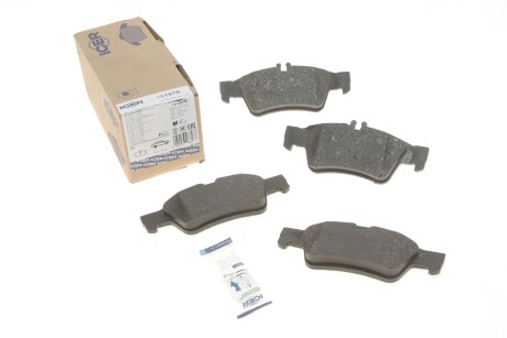 Колодки гальмівні (задні) MB E-class (W211/W212)/CLS-class (C218) 02-17/S-class (W220/W221) 98-13 UA63 ICER 181576