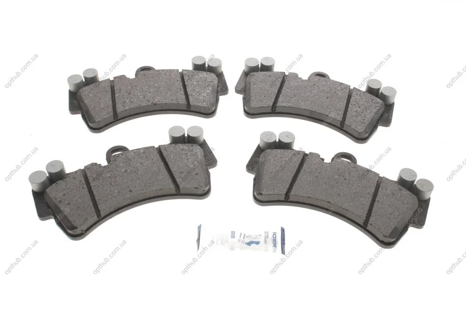Колодки гальмивни (передни) Audi Q7 06-15/Porsche Cayenne/VW Touareg 02-10 UA63 ICER 181595 (фото 1)