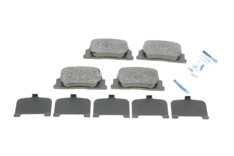 Комплект гальмівних колодок (дискових) ICER 181633