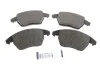 Колодки гальмівні (передні) Citroen C4 04-11/Peugeot 207/308 07-14/208 12-/307 03-09/3008 09-16 UA63 ICER 181637 (фото 1)