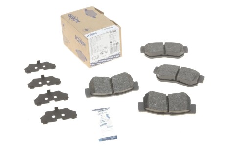 Колодки гальмівні (задні) Hyundai Tucson 04-/Santa Fe/Getz/Sonata 98-12/Kia Sportage/Carens 04- UA63 ICER 181645