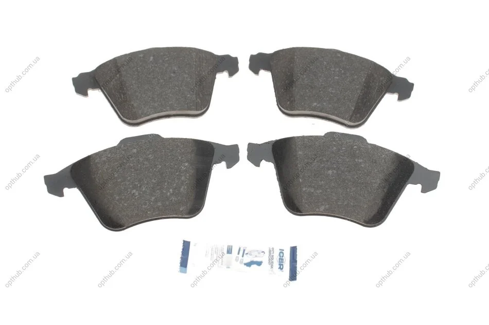 Колодки гальмівні (передні) Ford Focus/Mazda 3/Volvo C30/C70/S40/V50/Opel Vectra C 05-14/V40 12- UA63 ICER 181652 (фото 1)