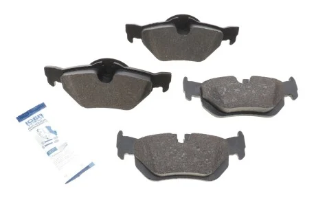 Колодки гальмівні (задні) BMW 1 (E81-82/E87-88)/3 (E90-93) 04-13/X1 (E84) 09-15 UA63 ICER 181663