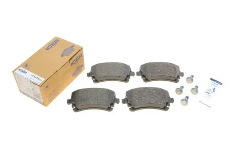 Колодки гальмівні (задні) Audi A3 08-13/A4/A6/A8 02-11/VW T5/Multivan V 03-15 UA63 ICER 181674-204