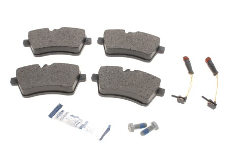 Колодки гальмівні (передні) MB A-class (W169) 04-12/B-class (W245) 05-11 (+датчики) UA63 ICER 181678-700