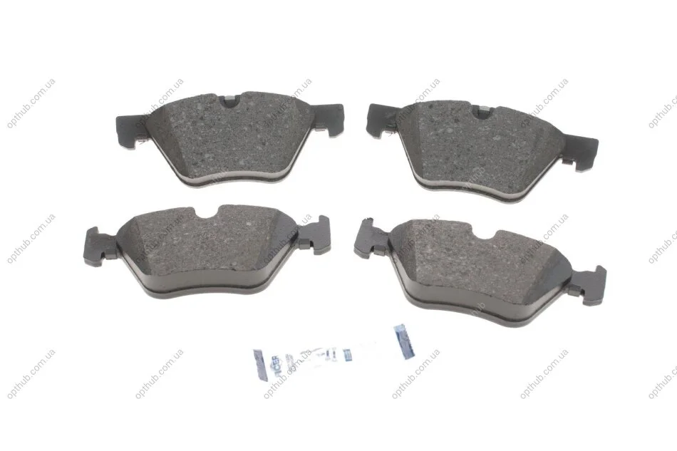 Колодки гальмівні (передні) BMW 3 (E90/E91/E92) 07-13/5 (E60/E61) 03-10/X1 (E84) 09-15 (кріпл. (opt-om) ICER 181683 (фото 1)