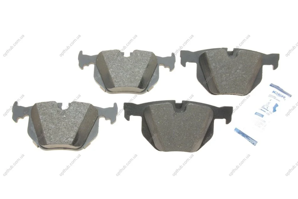 Колодки гальмівні (задні) BMW 7 (E65/E66/E67) 01-08/X5 (E70) 06-13/X6 (E71/E72) 08-14 (opt-om) ICER 181685 (фото 1)