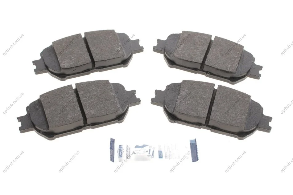 Колодки гальмівні (передні) Toyota Camry 01-11/Solara 03-08/Lexus GS 05-11/IS III 13- UA63 ICER 181689 (фото 1)