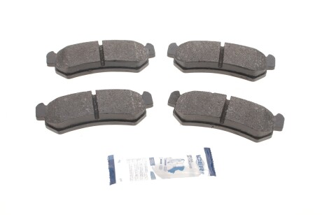 Колодки гальмівні (задні) Chevrolet Lacetti/Nubira 05-/Daewoo Nubira 97- UA63 ICER 181727