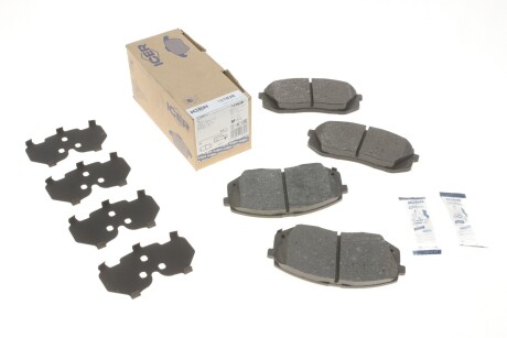 Колодки гальмівні (передні) Kia Carens III 06-/Sportage II 04-/Optima 15- (opt-om) ICER 181826