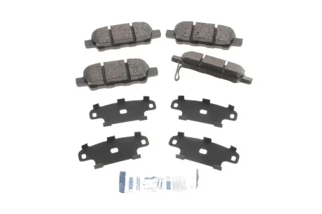Колодки гальмивни (задни) Nissan Juke 14-/Qashqai/Rogue/X-Trail 07-13/Teana 03-13/Renault Koleos 0 UA63 ICER 181838