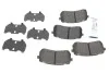 Колодки гальмівні (задні) Hyundai H-1/ix55 07-/Kia Carnival 06-/Sorento III 15- UA63 ICER 181839 (фото 1)