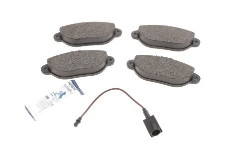 Колодки гальмівні (передні) Fiat 500 07-/Ford Ka 08-16 (+датчики) (opt-om) ICER 181844