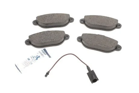 Колодки гальмівні (передні) Fiat 500 07-/Ford Ka 08-16 (+датчики) (opt-om) ICER 181844