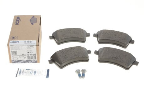 Колодки гальмівні (передні) Renault Kangoo 08- UA63 ICER 181854