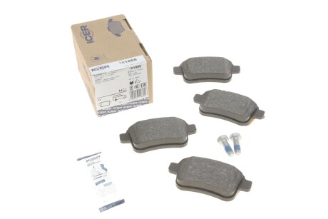 Колодки гальмівні (задні) Renault Kangoo 08-/MB Citan 12- UA63 ICER 181855