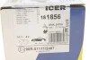 Колодки гальмівні (передні) Renault Megane III/Laguna III/Scenic III/Fluence 07- (WVA 24709/24710) UA63 ICER 181856 (фото 10)