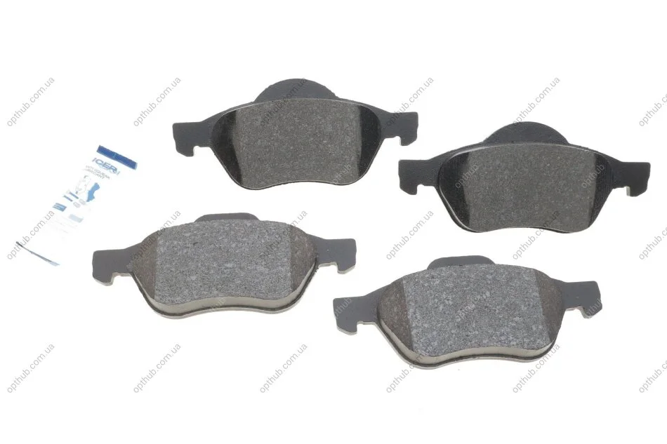 Колодки гальмівні (передні) Renault Laguna III/Clio III 06-15/Megane II/Scenic II 02- UA63 ICER 181860 (фото 1)