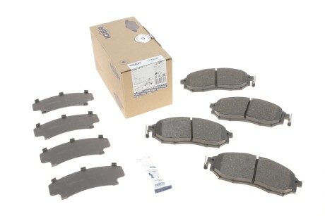 Колодки гальмівні (передні) Renault Koleos 08-/Nissan Qashqai 07-13/Pathfinder/NP300/Murano 05- UA63 ICER 181876