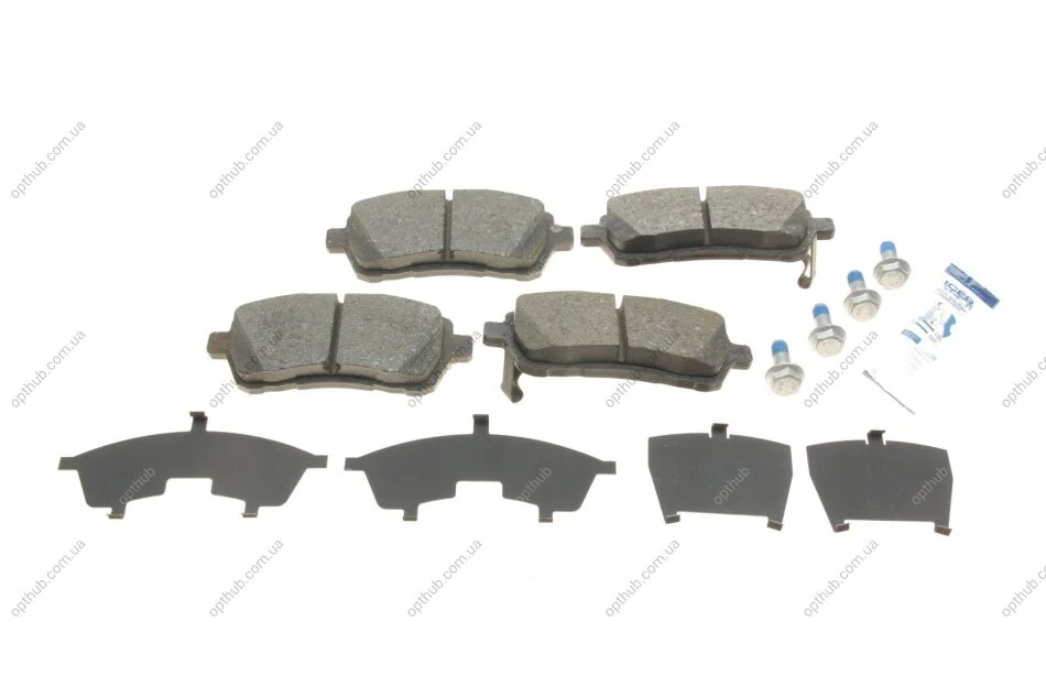 Колодки гальмівні (передні) Ford Fiesta VI 08-/Mazda 2 07-15/Subaru Justy 07- UA63 ICER 181881 (фото 1)