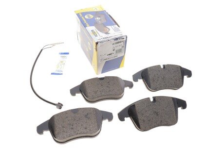 Колодки гальмівні (передні) Citroen C5 04-/Peugeot 407 04-/508 10- (+датчики) UA63 ICER 181886-203