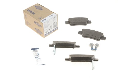 Колодки гальмівні (задні) Honda CR-V III/IV 06- UA63 ICER 181888