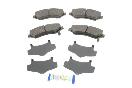 Колодки гальмівні (передні) Chrysler Grand Voyager/Dodge Caravan/Journey/Jeep Cherokee/Compass 07- UA63 ICER 181908