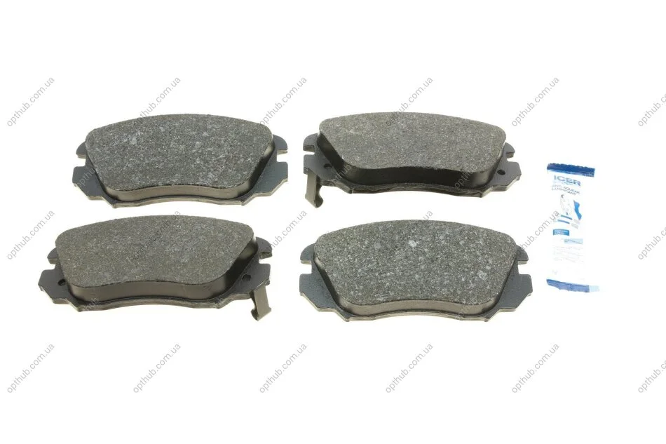 Колодки гальмівні (передні) Opel Insignia A 08-17/Chevrolet Malibu 12-/Bentley Flying Spur 13- UA63 ICER 181914 (фото 1)