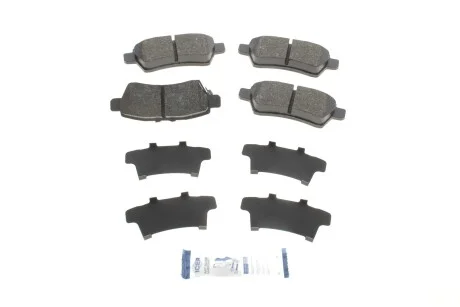 Колодки гальмівні (задні) Nissan Pathfinder III 05- UA63 ICER 181934