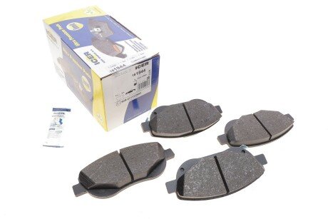 Комплект гальмівних колодок.).) ICER 181944