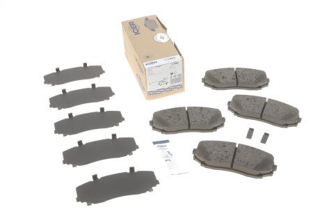 Колодки гальмівні (передні) Mazda CX-7 06-14/CX-9/Ford USA Edge 06-/Mitsubishi L200/Pajero Sport 1 UA63 ICER 181962