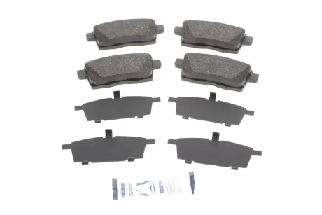 Колодки гальмівні (задні) Mazda CX-7 06-14/CX-9/Ford Edge (США)/Lincoln 06- UA63 ICER 181963