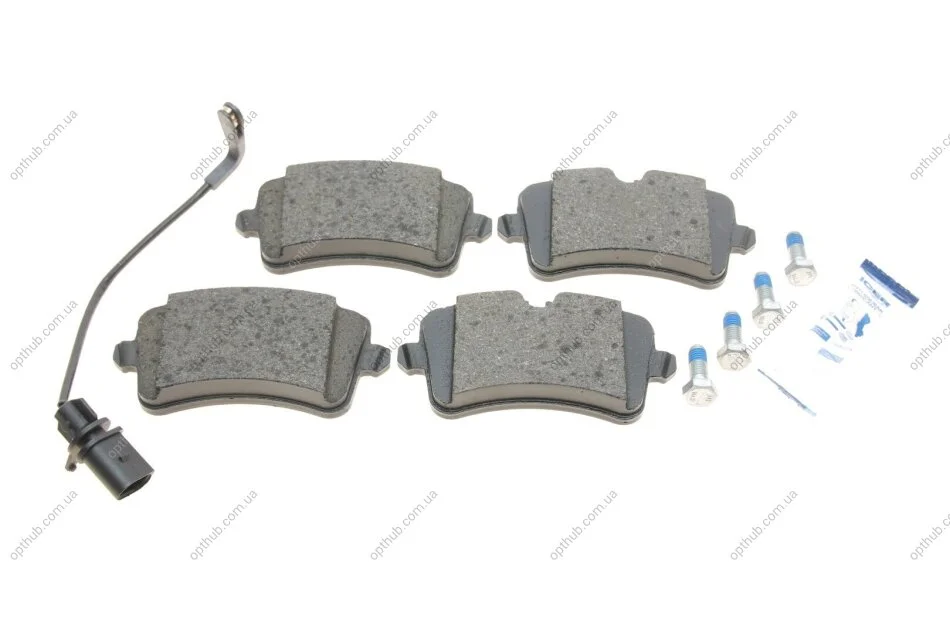 Колодки гальмівні (задні) Audi A4/A5/A6/A7 10-/Porsche Macan 14- (+датчик L=215mm) UA63 ICER 181986-203 (фото 1)