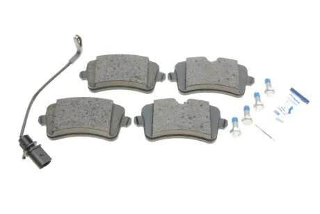 Колодки гальмівні (задні) Audi A4/A5/A6/A7 10-/Porsche Macan 14- (+датчик L=215mm) UA63 ICER 181986-203