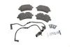 Колодки гальмівні (задні) Audi A6 C7/A7 Sportback/A8 D4 10-18 (+датчики L=295mm) UA63 ICER 181986 (фото 1)