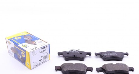 Колодки гальмівні (задні) Peugeot 508 10-18 UA63 ICER 182013