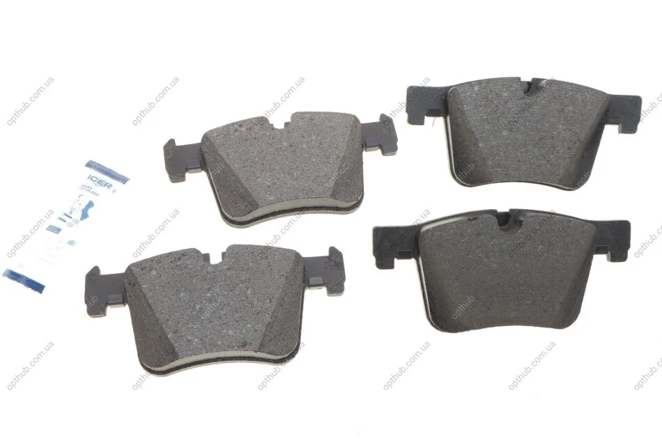 Колодки гальмівні (передні) BMW 1 (F20-21)/2 (F22/F87/F45-46)/3 (F30-31/F34/F80)/4 (F32/F36)/X3 11 UA63 ICER 182020 (фото 1)