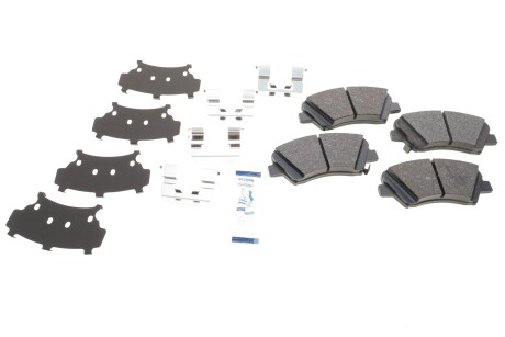 Колодки гальмівні (передні) Hyundai Elantra/ i30/Veloster 11-/Kia Cee'd/Cerato 12-/Soul 09- UA63 ICER 182029