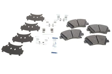 Колодки гальмівні (передні) Hyundai Elantra/ i30/Veloster 11-/Kia Cee'd/Cerato 12-/Soul 09- UA63 ICER 182029