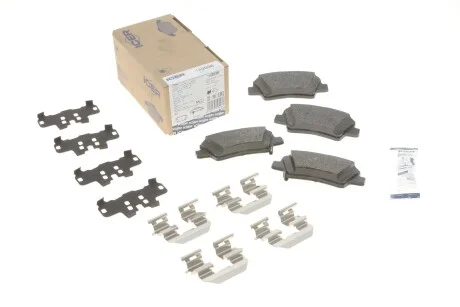 Колодки гальмивни (задни) Kia Sportage/Ceed/Rio/Optima/Hyundai Accent/i10/i20/i30/i40/Elantra 10- UA63 ICER 182036