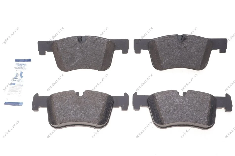 Колодки гальмівні (передні) BMW 1 (F20/F21)/3 (F30/F31/F34/G20/F80)/4 (F32/F36/F82)/7 (F01-04) 10- UA63 ICER 182048 (фото 1)