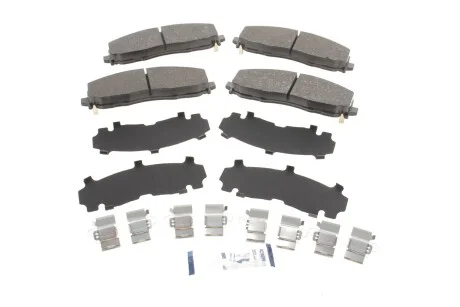 Колодки гальмівні (передні) Chrysler Grand Voyager/Dodge Journey/Caravan 07-/Fiat Freemont 11- UA63 ICER 182054