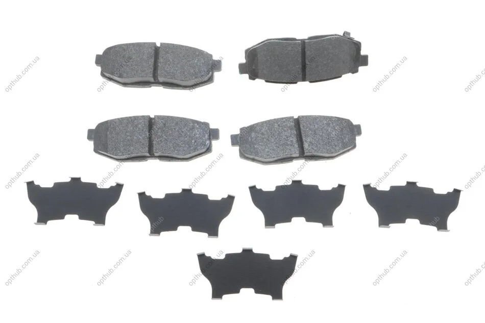 Колодки гальмівні (задні) Subaru Impreza/Outback 08-/Legacy 09-14/Forester 13- UA63 ICER 182088 (фото 1)