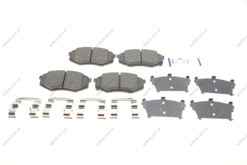 Колодки гальмівні (передні) Hyundai ix20/ix35/Tucson/Sonata/Kia Sportage 10-/Soul 14- UA63 ICER 182094 (фото 1)