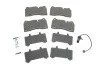 Колодки гальмівні (задні) Audi Q7 06-16/R8 07-/Lamborgina Diablo 90-00 (+датчики) UA63 ICER 182121-203 (фото 1)