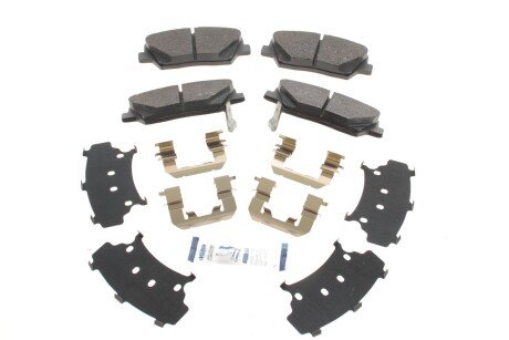 Колодки гальмівні (передні) Hyundai Santa Fe 10-/Creta 16-/Grandeur 11-/Kia Sorento 09-/Carens 13- UA63 ICER 182147