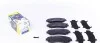 Колодки гальмівні (передні) Nissan Rogue 07-13/X-Trail/Infiniti Q50/Q60/QX50 13-/Renault Koleos 16 UA63 ICER 182202 (фото 1)