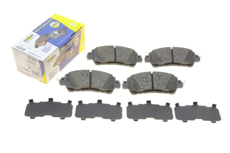 Колодки гальмівні (передні) Mazda 2 14-/Nissan Sunny/Toyota Yaris 11- UA63 ICER 182235