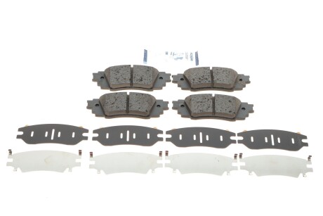 Колодки гальмівні (задні) Toyota Camry 17-/Rav4/Lexus ES/UX 18-/RX 15- UA63 ICER 182262