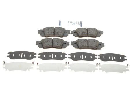Колодки гальмівні (задні) Toyota Camry 17-/Rav4/Lexus ES/UX 18-/RX 15- UA63 ICER 182262